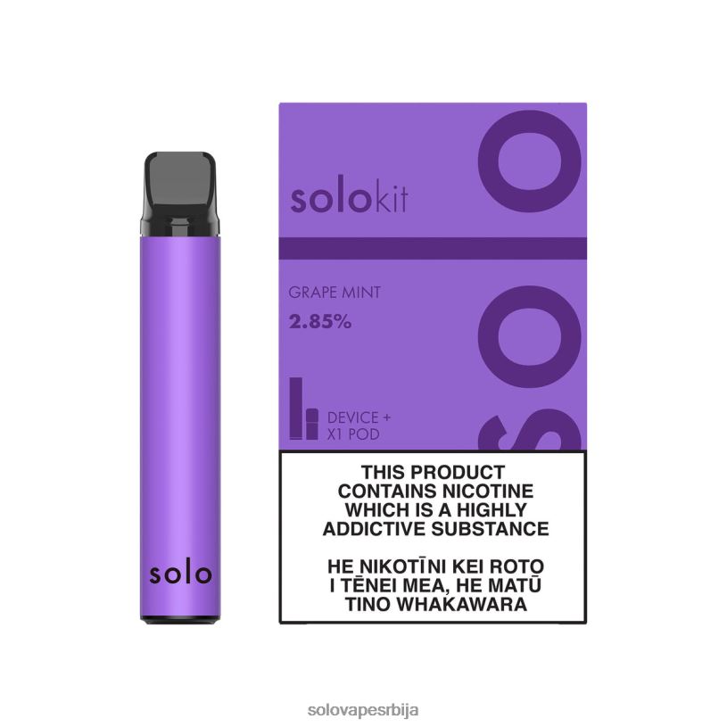 Solo под кит метвица грожђа BNXNZ45 - Solo Vape Купити