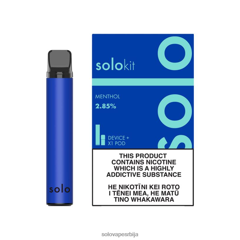 Solo под кит ментол BNXNZ47 - Solo Vape Pen