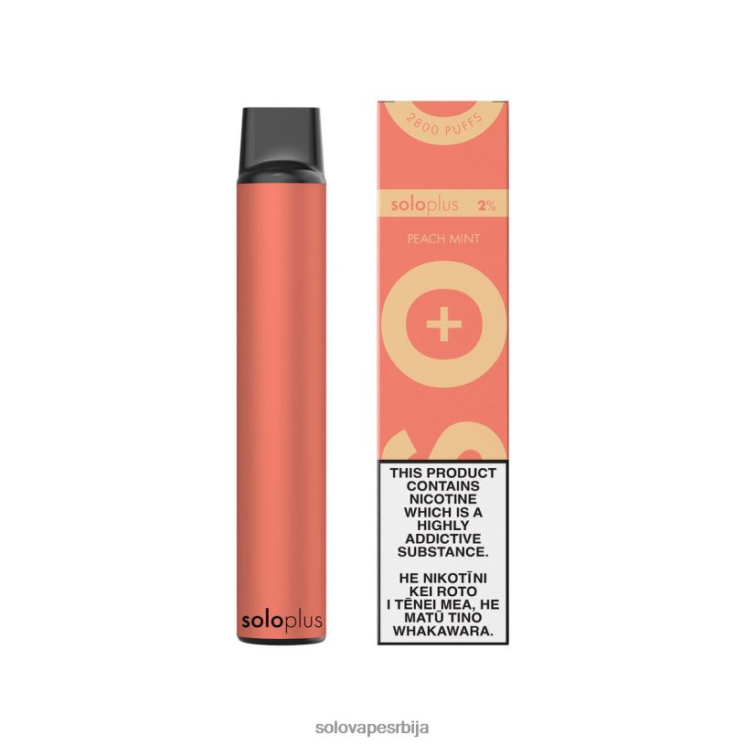 Solo Plus вапе за једнократну употребу мента брескве BNXNZ23 - Solo Vape Pen