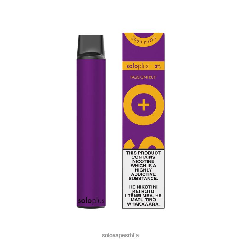 Solo Plus вапе за једнократну употребу маракуја BNXNZ29 - Solo Vape Купити