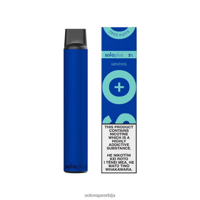 Solo Plus вапе за једнократну употребу ментол BNXNZ32 - Solo Vape Kit
